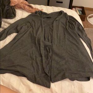 Grey cardigan
